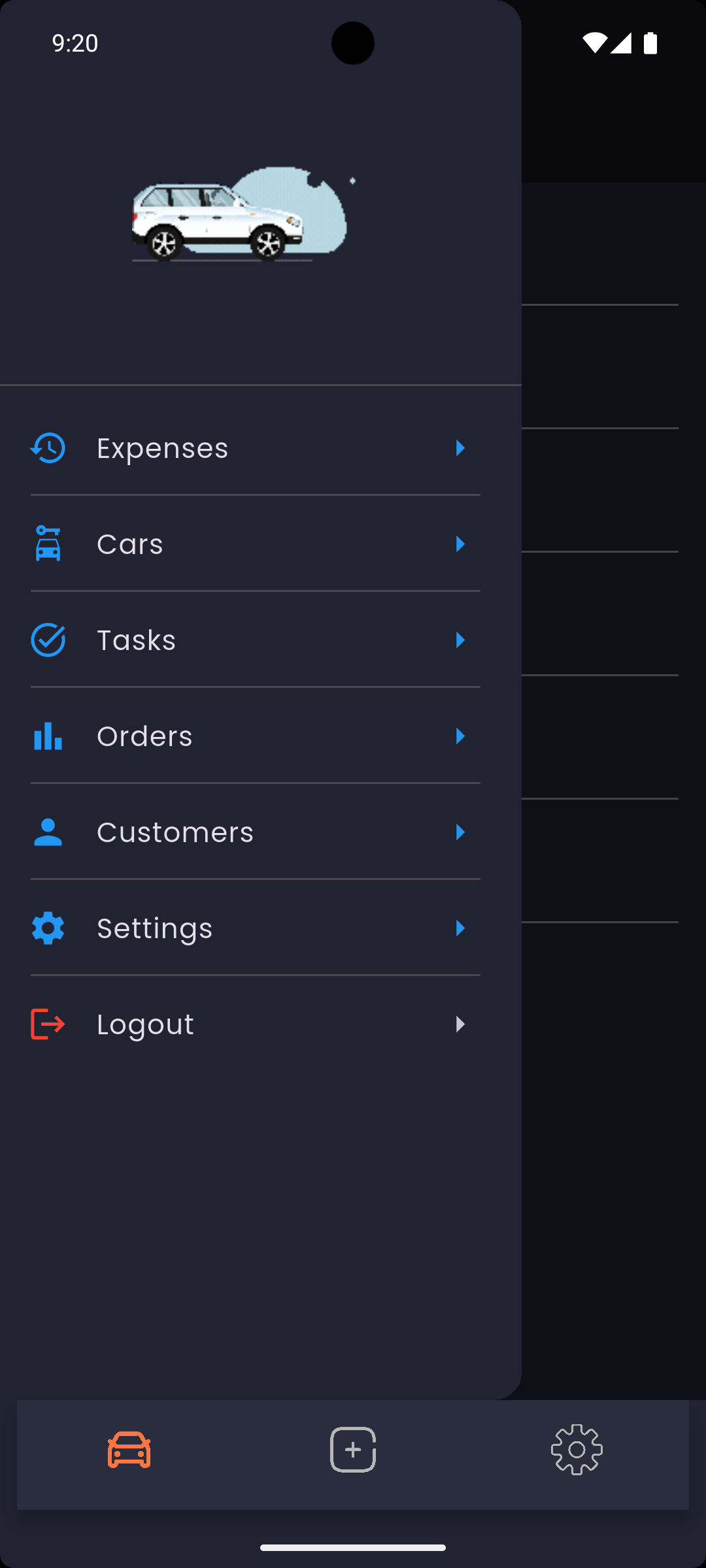 Rent Cars Screenshot 1